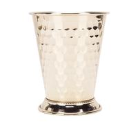 Emoshayoga Tasse Julep à la Menthe élégante en Acier Inoxydable, pour Cocktail, 400ml, en Métal, pour Fête de Mariage, Bar à Domicile, 4,6x3,7 Pouces (Style 2)