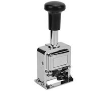 Emoshayoga "Timbre Numéroteur Automatique avec Retour Automatique de L'encre pour une rapide. Tampons Numérotés de Série Adaptés aux Opérations Bancaires et comptables. Coque en Alliage de zinc"