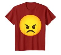 Emoticon Visage en colère Visage grincheux T-Shirt