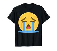 Émoticône qui pleure le visage T-Shirt