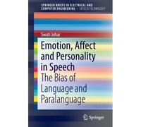 Emotion, Affect And Personality In Speech