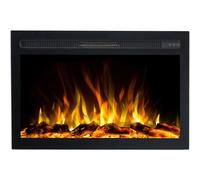 Emotion Flame Infinity Insert Electrique pour Cheminée Électrique - Feu Premium - Intégré - 81x14x50 cm - Cheminée LED avec Chauffage 750/1500 W