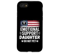 Emotion Support Daughter Do Not Pet Humour Funny Men Coque pour iPhone SE (2020) / 7/8