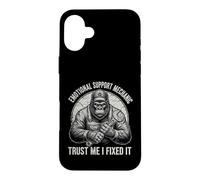 Emotion Support Mechanic Trust I Fixed It Car Guys Coque pour iPhone 16 Plus