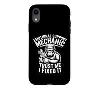 Emotion Support Mechanic Trust I Fixed It Car Guys Coque pour iPhone XR