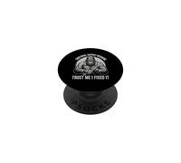 Emotion Support Mechanic Trust I Fixed It Car Guys PopSockets PopGrip Adhésif