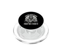Emotion Support Mechanic Trust I Fixed It Car Guys PopSockets PopGrip pour MagSafe
