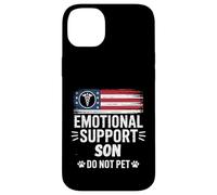 Emotion Support Son Do Not Pet Humour Funny Humour Men Coque pour iPhone 14 Plus