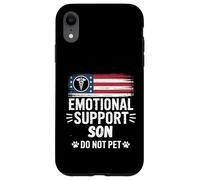 Emotion Support Son Do Not Pet Humour Funny Humour Men Coque pour iPhone XR