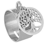 Emotional Bague arbre de vie femme Bagues femmes avec pendentif argent arbre de vie, pour tous les types d’évènements (56)