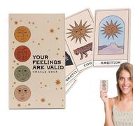 Emotional Deck Oracle Cards Jeu de société confort édition anglaise