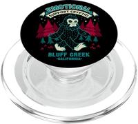Emotional Goth Support Cryptid - Humour Noir Amusant Bigfoot PopSockets PopGrip pour MagSafe
