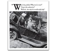 Emotional Rescue Carte d'anniversaire amusante pour homme et homme, noir et blanc, AC3758