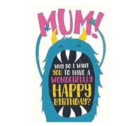 Emotional Rescue Carte d'anniversaire amusante pour maman, Why do I Want You to Have a Wonderfully Happy Birthday ? Carte d'anniversaire amusante pour maman, maman