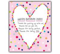 Emotional Rescue Carte d'anniversaire avec inscription Mum With Love Paper Salad