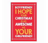 Emotional Rescue Carte de Noël Jam And Toast Awesome, Boyfriend, 159 x 235 mm