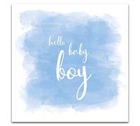Emotional Rescue Cartes de félicitations pastel pour bébé garçon - Welcome & It's A Boy Greetings