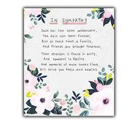 Emotional Rescue ZFW9449 Carte de condoléances Inscription en anglais « In Sympathy », « Thinking Of You »
