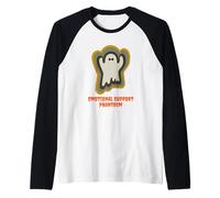 Emotional Support Phantasm Spooky Fall Design Manche Raglan