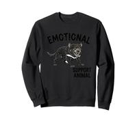 Emotional Support Tasmanian Devil Animal drôle Sweatshirt