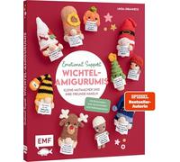 Emotional Support Wichtel-Amigurumis - Kleine Mutmacher und ihre Freunde häkeln: 24 Projekte von Gute-Nacht-Gnom bis Lebkuchenmann | Mit aufmunternden ... zum Ausschneiden und Individualisieren