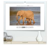 Emotionale Momente: Aus dem Leben der Elefanten. / CH-Version (hochwertiger Premium Wandkalender 2026 DIN A2 quer), Kunstdruck in Hochglanz: Aus ... Bilder für diesen Kalender ausgesucht.