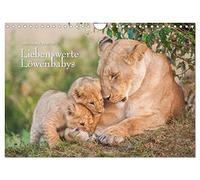 Emotionale Momente: Liebenswerte Löwenbabys (Wandkalender 2026 DIN A4 quer), CALVENDO Monatskalender: Die Kinder vom "König des Löwen"
