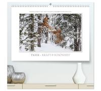 Emotionale Momente: Tiger - Kraft & Schönheit. / CH-Version (hochwertiger Premium Wandkalender 2026 DIN A2 quer), Kunstdruck in Hochglanz: Ingo ... Tiger für diesen Kalender zusammengestellt.