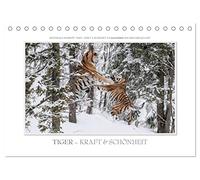 Emotionale Momente: Tiger - Kraft & Schönheit. / CH-Version (Tischkalender 2026 DIN A5 quer), CALVENDO Monatskalender: Ingo Gerlach GDT hat die ... Tiger für diesen Kalender zusammengestellt.