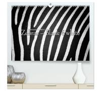Emotionale Momente: Zebras - black & white. (hochwertiger Premium Wandkalender 2026 DIN A2 quer), Kunstdruck in Hochglanz: Herrliche Schwarzweiß-Fotos von den wildlebenden Zebras in Afrikas Savanne.