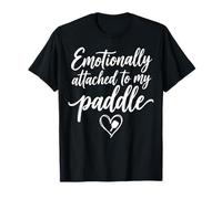 Emotionally Attached to My Paddle Pickleball drôle Sport Fun T-Shirt