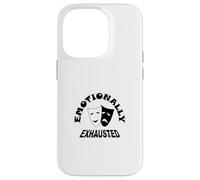 Émotionnellement épuisé Coque pour iPhone 14 Pro