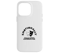 Émotionnellement épuisé Coque pour iPhone 14 Pro Max