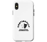 Émotionnellement épuisé Coque pour iPhone X/XS
