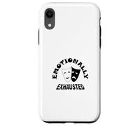 Émotionnellement épuisé Coque pour iPhone XR
