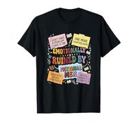 Émotionnellement ruiné par des Hommes fictifs, Lecture rétro livresque T-Shirt