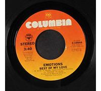 EMOTIONS - best of my love / a feeling is 45 rpm single