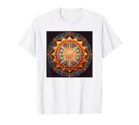 Émotions et sensualité du Chakra sacré T-Shirt Graphique avec Valeur, Homme, Blanc, XL