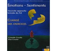 Emotions Sentiments: Corrigé des exercices