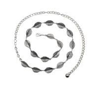EMOTTOS Ceinture à chaîne Concho pour femme, Chaîne de taille en métal ajustable Western Cowboy Cowgirl pour femmes, Ceintures boho exquises pour jeans robe(7 Style)