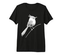 Emouchette Linéaire Observateur d'oiseaux T-Shirt Haut de Gamme