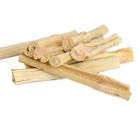 emours Bâtons de bambou naturel à mâcher pour lapins, chinchilla cochons d'Inde, sucre, gerbilles et autres petits animaux domestiques (200 g)