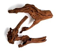 emours Lot de 2 branches d'aquarium en bois flotté naturel de style Mopani, à faible tanin et bords lisses, couler plus rapidement après trempage, attache de la mousse facilement, pour aquariums