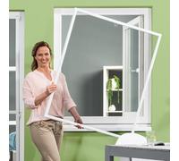 empasa Moustiquaire Basic cadre en aluminium blanc, marron ou anthracite
