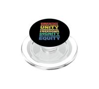 Empathie Acceptation Unité Dignité Multiculturalisme Équité PopSockets PopGrip pour MagSafe