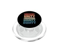 Empathie Acceptation Unité Dignité Multiculturalisme Équité PopSockets PopGrip pour MagSafe