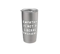 Empathie Conspiration Libérale Égalité Humour anti-républicain Gobelet isotherme en acier inoxydable double paroi