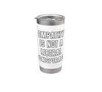 Empathie Conspiration Libérale Égalité Humour anti-républicain Gobelet isotherme en acier inoxydable double paroi