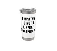 Empathie Conspiration Libérale Égalité Humour anti-républicain Gobelet isotherme en acier inoxydable double paroi