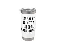 Empathie Conspiration Libérale Égalité Humour anti-républicain Gobelet isotherme en acier inoxydable double paroi